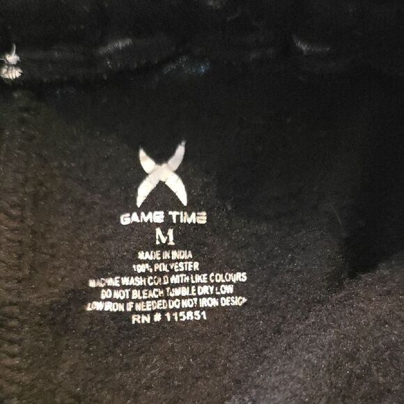 Game Time Black Drawstring Shorts - Picture 2 of 6